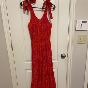 Kikas Printed MIDI Dress - Free People